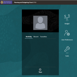 screen shot of new SF_PBCS Home page